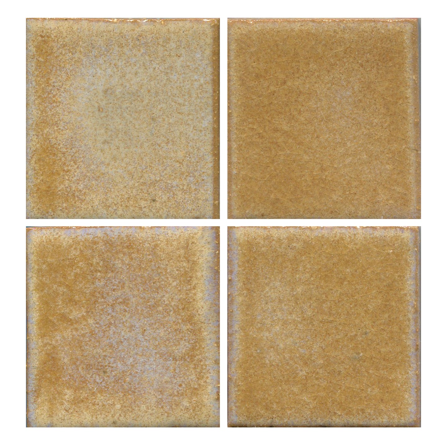 Coffee Cake glaze with iron spots a golden yellow color